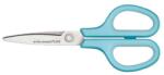 PLUS Corporation Olló, általános, 17, 5 cm, PLUS Fitcut Curve, világoskék (35052)