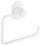 Laveo MIRI WC-papír tartó rögzítővel és csavarokkal (120x140x35 mm), fehér (ALM_620S)