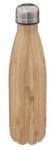 5five Simple Smart Termoszpalack 0, 5L, 5five simply smart, bambusz hatású, rozsdamentes acél, szilikon részletekkel (47211)