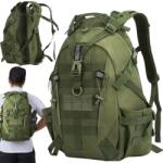 Verk Group Rucsac tactic militar impermeabil de 30L, culoare verde (14606_Z) Rucsac tura
