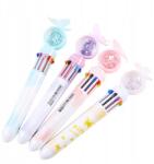  Szett 4 db Dlugopisy Multicolor motyl dekorral, 16, 5 cm (T67)