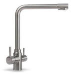  3 WAY víztisztítós csapelep, inox (OP3WAY_I)