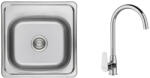 Laveo STANDARD 1M SZETT íves króm csappal (SKS_010TF)