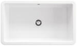 Deante Mosogatótálca, Deante Lumi 1 medencés kerámia mosogató 81x48 cm, fehér ZCU_610D