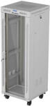 Lanberg 19" 32U Standing Rack Cabinet 600×600 Gray with Perforated Doors and LCD (Flat Pack) (FF01-6632-12SL)