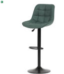  Bárszék zöld színben, szövet kárpittal AUB-V3066 GRN3