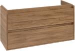 Villeroy & Boch Dulap baza suspendat Villeroy & Boch Skyla cu 2 sertare, 1172x596mm, Oak Kansas (C80000RH)