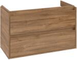 Villeroy & Boch Dulap baza suspendat Villeroy & Boch Skyla cu 2 sertare, 972x596mm, Oak Kansas (C79900RH)
