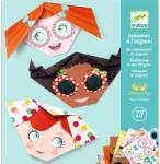 DJECO Origami lány arcok (DJ08757)