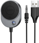 hoco. Bluetooth AUX vevőegység 3, 5 mm-es jack kábellel E150 szürke