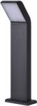 Kaja Lighting Pitic de grădină Vidar, 12WLED, IP54, H49cm, L14cm, metal negru (K-8147)