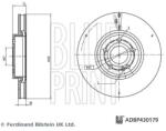 BLUE PRINT Brzdový kotúč BLUE PRINT ADBP430179 (ADBP430179)