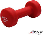 Aktivsport Szépséghibás súlyzó neoprén Aktivsport 3 kg piros