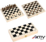 Eddy Toys Sakk és dáma készlet fa (871125258726) - aktivsport