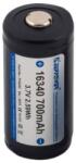 KeepPower RCR123A 700mAh 16340 3, 7V Lithium tölthető fotó elem (KeepPower-RCR123A-700)