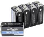 ANSMANN 9V-os elem, lítium, 9V, 950 mAh, 5 db, Ansmann Lithium 6LR61, 6LR21, 6AM6, 6LP3146, MN1604, A1604, E Block, LR22 (1505-0002) (1505-0002)