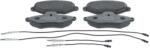 Bosch Fékbetét készlet BOSCH 0 986 461 757 for CITROËN, PEUGEOT (0 986 461 757)