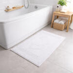 Takoy Szállodai törölköző - fürdőszobaszőnyeg lábnyom motívommal 50x70 fehér