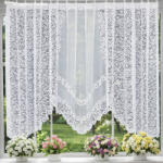 fuggonyoutlet Rasel, M pano, fehér, 300x155 cm