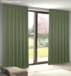 fuggonyoutlet Sötétítő, Ada, Moha Zöld , 140x250 cm, 2db-os csomag