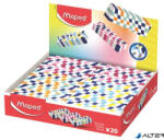 MAPED Radír display, kockamintás, MAPED „Checkerboards, vegyes minták (123501)