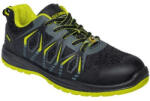 BENNON Spiker S3 ESD félcipő, fekete/sárga