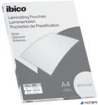 Ibico Meleglamináló fólia, 100 mikron, A4, fényes, IBICO 'Medium (627309)