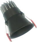 ZAMBELIS LIGHTS Mennyezetbe Építhető Lámpa Fekete ZAMBELIS S076 (S076)