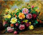 NORIMPEX - Puzzle Tablou Diamant: Abundență de flori 30x40cm - 1 - 39 piese