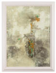 Bizzotto Tablou decorativ cu rama abstract pictat manual canvas Bold 80x4, 8x110h (0245272)