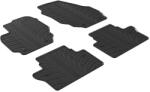 Gledring Covorase cauciuc Volvo V70 2007- , VOLVO XC70 2008-> ; culoare Negru, presuri Gledring, 4 buc (13294825)