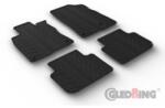 Gledring Set 4 covorase cauciuc dedicate HONDA CIVIC e; HEV HB 06.2021->, automatic (13294981)