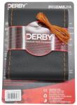DERBY Husa volan neagra cu ac si ata 80 g, cusatura maro DERBY (13294054)