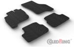 Gledring Set 4 covorase cauciuc dedicate VW e-GOLF VII HB 06.2014-2020/rubber mat (13294943)
