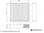 BLUE PRINT Filtru, aer habitaclu BLUE PRINT ADBP250147 (ADBP250147)