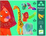 DJECO Animale jungla 2x9/2x12/2x15 piese (DJ07146) Puzzle