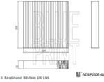 BLUE PRINT Filtru, aer habitaclu BLUE PRINT ADBP250148 (ADBP250148)
