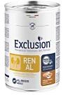 Exclusion Renal Pork & Sorghum & Rice All Breed konzerv 400g