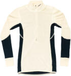 Devold Wool Mesh 190 Zip Neck Wmn női garbó L / fehér/fekete