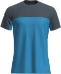 Icebreaker Men Merino 125 Cool-Lite Sphere III SS Tee Colour Block férfi funkcionális póló L / türkiz/kék