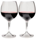 GSI Outdoors Nesting Red Wine Glass Set borospohár átettsző