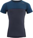Devold Lauparen Merino 190 T-Shirt Man férfi funkcionális póló XXL / sötétkék