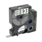 Utángyártott DYMO D1 40910 9mm x 7m átlátszó-fekete #S0720670 (40910FU) - smartbyte