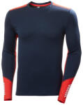 Helly Hansen Lifa Merino Midweight Crew férfi funkcionális póló XL / sötétkék