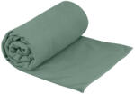 Sea to Summit DryLite Towel L gyorsan száradó törülköző sötétzöld
