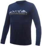 Sensor Merino Active Pt Mountains h. ujjú férfi funkcionális póló XXL / sötétkék