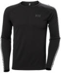 Helly Hansen Lifa Active Stripe Crew férfi funkcionális póló L / fekete