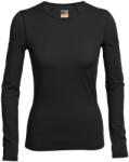 Icebreaker Women's 200 Oasis Long Sleeve női póló M / fekete