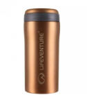 LIFEVENTURE Thermal Mug 0, 3l thermo bögre sötétbarna