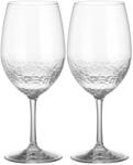 Brunner Wineglass Hammered - 2db borospohár átettsző